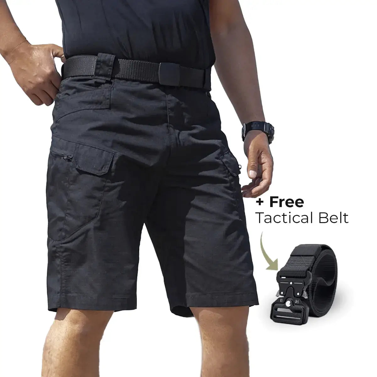 Mil-Tac® Military Tactical Shorts (+ Free Tactical Belt)